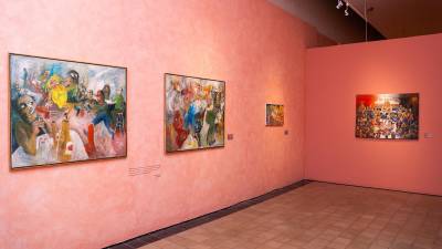 La exposición está integrada por 65 piezas que serán exhibidas en la Pinacoteca de Nuevo León, en el Colegio Civil Centro Cultural Universitario/FOTO: CORTESÍA