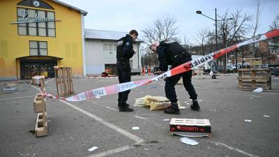 El ataque ocurrió en el ataque se produjo entre la plaza del Mercado y la calle Lavoisier, donde fue arrestado el sospechoso en la ciudad francesa de Mulhouse, cerca de Alemania y Suiza. FOTO: