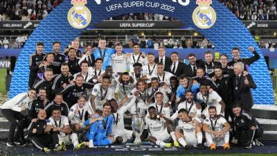 El Real Madrid conquistó su quinta Supercopa de Europa de futbol para pasar a ser uno de los tres equipos más laureados de la competición.