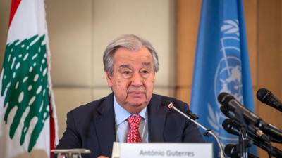 Guterres dijo que el libre comercio permite que todos los países obtengan beneficios.