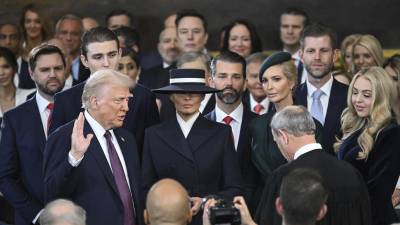 Donald Trump juramentó este 20 de enero para su segundo periodo como presidente de Estados Unidos.