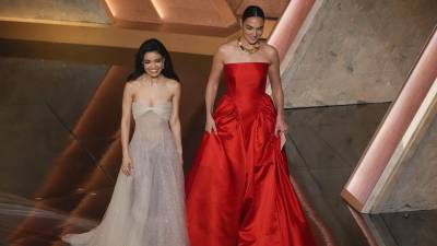 Las protagonistas asistieron juntas a la gala de los Oscar, sin embargo no tuvieron mucha interacción.