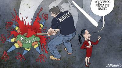 Piñata con dueño