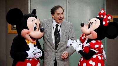 Muere Richard M. Sherman, el prolífico compositor que creó la ‘magia musical de Disney’