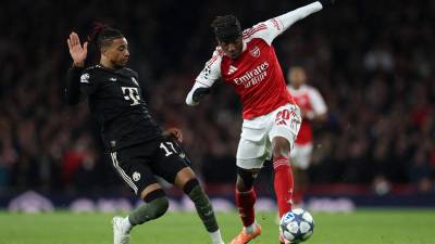 Michael Olise y Noni Madueke serán dos de las principales figuras del enfrentamiento entre Bayern Múnich y Arsenal en el Allianz Arena, por la tercera jornada de la Champions League.