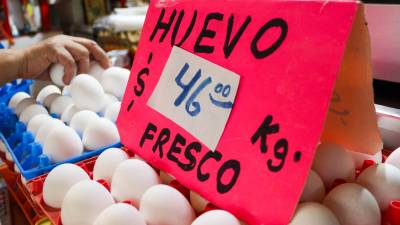 El precio del huevo varía según la región y el establecimiento; en algunas zonas del país el kilogramo supera los 80 pesos, de acuerdo con datos de mercado.