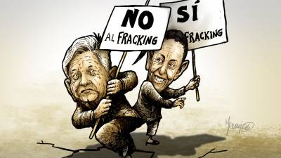 AMLO-Sheinbaum: Fracking político