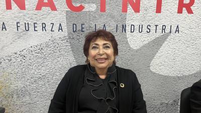 La presidenta nacional de Canacintra dijo que se cuenta con el TMEC que está vigente entre México, Estados Unidos y Canadá, y no es un tema fácil de violar. FOTO: REBECA RAMÍREZ/VANGUARDIA.