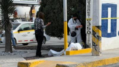 Las autoridades llevaron acabo el peritaje correspondiente