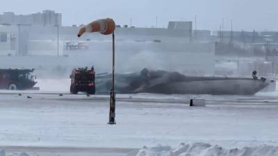 La tarde del 17 de febrero se reportó un accidente en el Aeropuerto Internacional de Pearson, ubicado en Toronto, Canadá, que involucró a un avión de la compañía Delta Airlines.