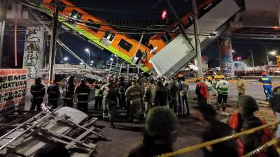 Gutiérrez reiteró que hay 10 exfuncionarios señalados por este derrumbe, pero hasta el día de hoy, ninguno ha sido encontrado culpable o sentenciado por un delito. FOTO: Cuartoscuro