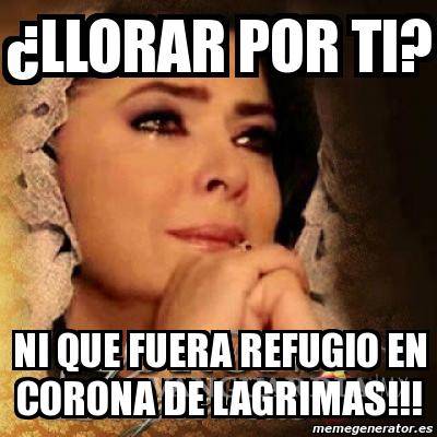 $!Los memes de Victoria Ruffo llorando son muy populares en las redes.