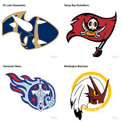 $!Así serían los logos de los equipos de la NFL si fueran pokemones