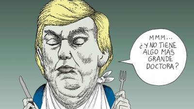 Trump: Hombre con hambre