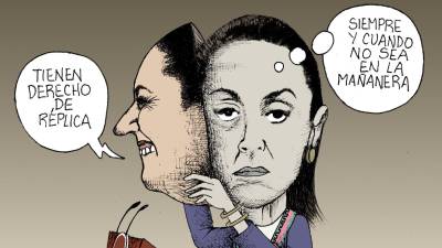 Sheinbaum: Dos caras