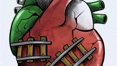 México: Corazón roto