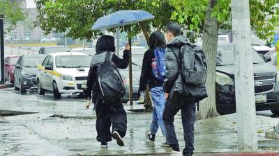 Según el Servicio Meteorológico Nacional, el frente frío número 8 vendrá acompañado de fuertes lluvias en varias zonas del Coahuila.