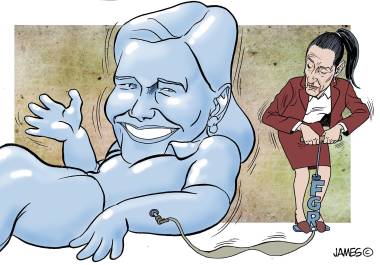 Usted sígale, Presidenta