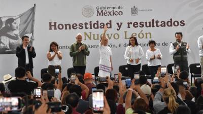 Claudia Sheinbaum encabezó en Monterrey el recorrido de Honestidad y Resultados, donde habló sobre obras, programas sociales y la relación con Estados Unidos.