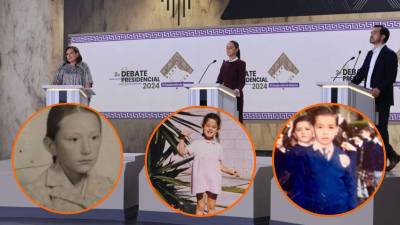 Claudia Sheinbaum, Jorge Álvarez Máynez y Xóchitl Gálvez, candidatos a la Presidencia de México, celebraron el Día del Niño y la Niña compartiendo fotografías de sus infancias