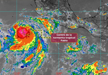 La tormenta tropical ‘Fabio’ se formó la mañana de este lunes en el océano Pacífico, frente a las costas de los estados mexicanos de Colima y Jalisco.