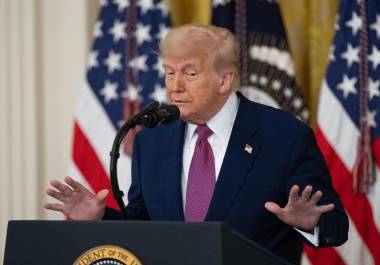 El Mandatario afirmó tener “el control total de los cielos de Irán”, sin especificar si se refería a una fuerza conjunta entre Estados Unidos e Israel, o sólo las fuerzas israelíes.