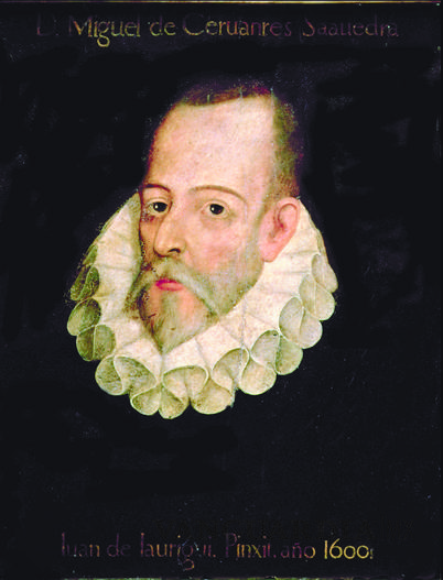 $!Una puesta en el abismo; Miguel de Cervantes: 1547-1616