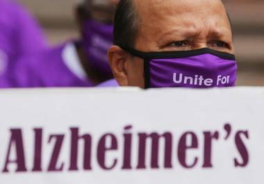 Concentración en el ‘Día Mundial del Alzheimer.