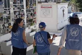 El comité de la ONU sobre la Desaparición Forzada dijo que la delegación de ese organismo está preocupada por la situación de las instituciones responsables de este tema, pues aseveraron hay miles de cuerpos sin identificar en diferentes lugares. FOTO: ESPECIAL.