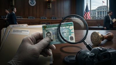 Unidad especial del Departamento de Seguridad Nacional inicia la revisión exhaustiva de antecedentes de residentes permanentes para identificar posibles casos de fraude o amenazas a la seguridad.