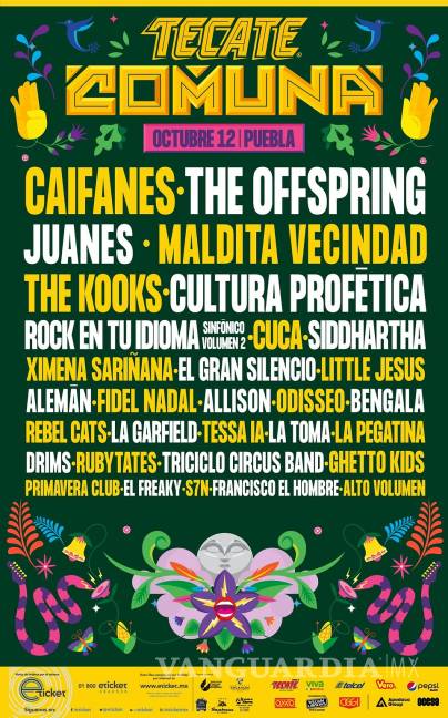 $!Caifanes, The Offspring y más en Festival Tecate Comuna