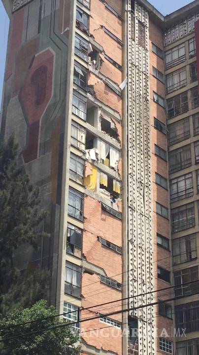 $!Fotos del desastre que dejó el sismo en la Ciudad de México