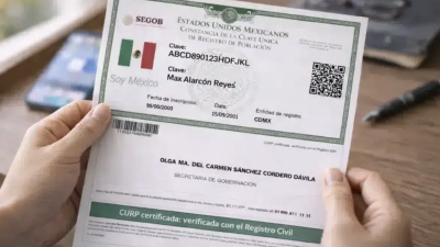 La CURP se mantiene como el documento base de identidad para todas las personas.