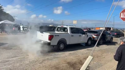 Los hechos se registraron alrededor de las 9:00 horas en el cruce de la Avenida Lázaro Cárdenas y la calle Horticultores. FOTO: Captura de pantalla