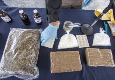 Las cifras de droga incautada en el arranque de 2026 son menores a las que se registraron al cierre de 2025.