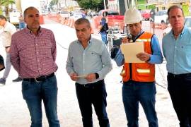 El alcalde Miguel Ángel Riquelme Solís supervisó los avances del Sistema Vial Revolución-Vasconcelos, cuya conclusión está proyectada para principios de 2027.