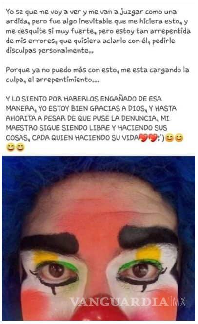 $!Denuncia maestro a alumna que falsamente lo acusó de abuso sexual y secuestro en Universidad de Saltillo