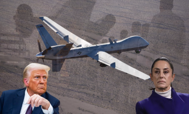 Claudia Sheinbaum: Donald Trump; dron de espionaje