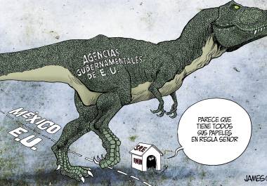 Señor agente, pase usted