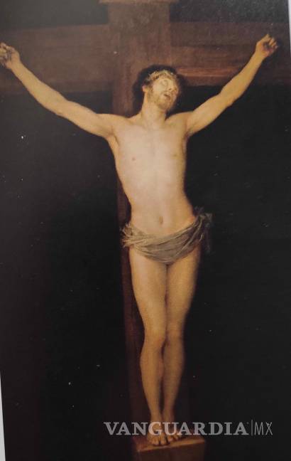 $!'Cristo en la Cruz' de pintor español Francisco de Goya y Lucientes (1780).