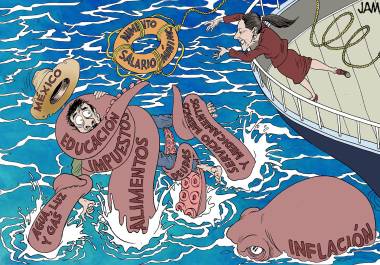 Sheinbaum, la salvavidas