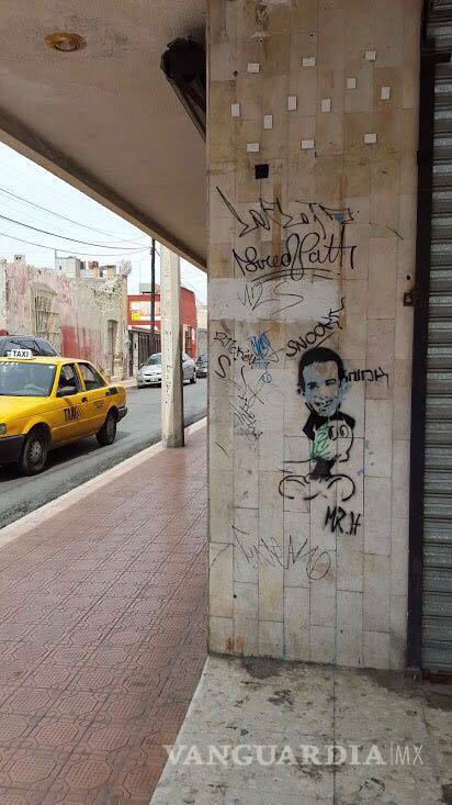 $!Pintan a Humberto Moreira como el “ratón Mickey”