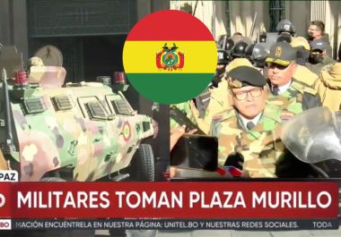 Un tanque ingresó a la sede del Ejecutivo de Bolivia, agravando la situación y planteando serias preocupaciones sobre la estabilidad política del país.