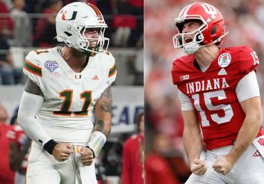 Indiana y Miami se enfrentan en la Final del College Football Playoff 2026 en el Hard Rock Stadium, con el título nacional del fútbol americano colegial en juego.