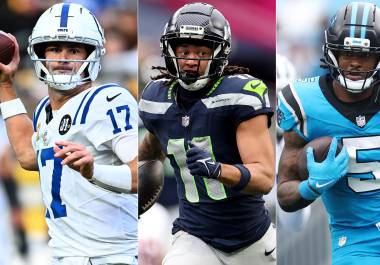 Daniel Jones, Jaxon Smith-Njigba y Rico Dowdle están impulsando la conversación por el MVP 2025, cada uno liderando a su ofensiva y marcando diferencia en el momento clave de la temporada.