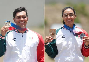 Matías Grande encabezó la cosecha coahuilense al coronarse en las pruebas individual y de equipos mixtos de arco recurvo.