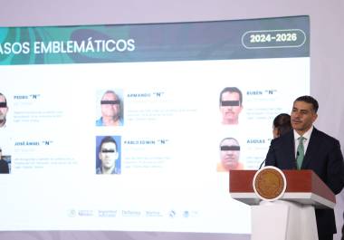 Además del financiamiento, Harfuch dijo que el CJNG también aportaba “refuerzos de personal por el sur de Sinaloa”.