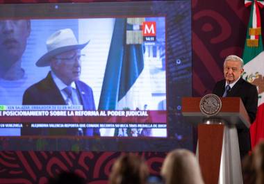 La postura del presidente López Obrador ha sido acusar de injerencia a las embajadas de EU y Canadá por criticar la reforma judicial.