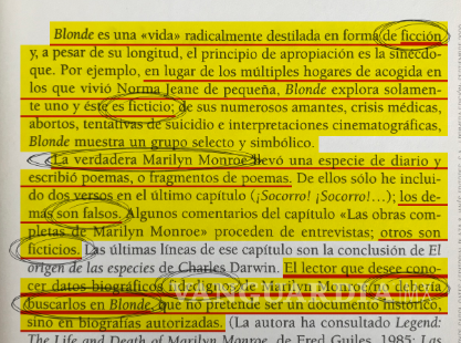 $!Fragmento del libro “Blonde”, que sirvió de referencia para la película homónima de Andrew Dominik.