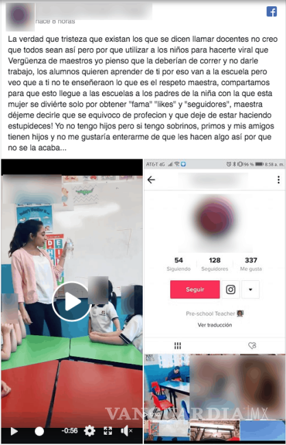 $!Maestra humilla a niña de kínder en Monterrey; publicó video en Tik Tok